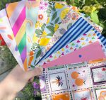 Kadozakjes SET, Medium 12cmx19cm `Zomer` 10 zakjes