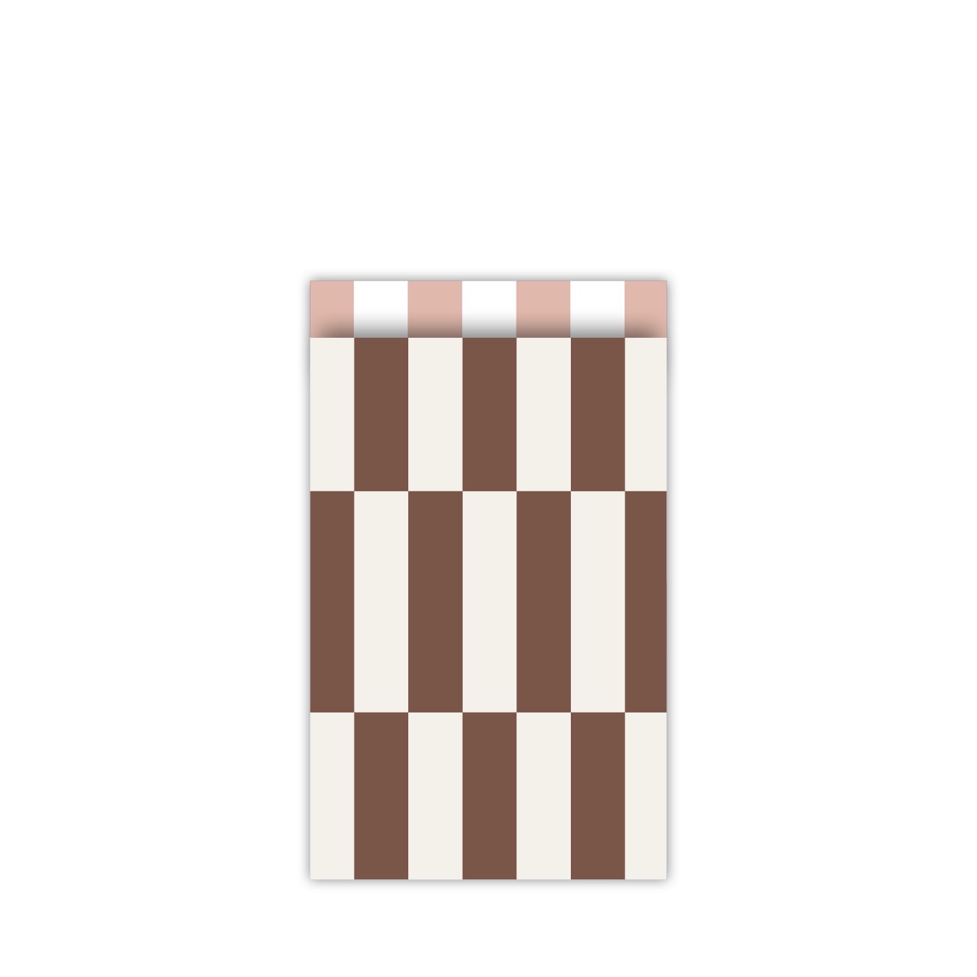 Afbeelding 20 Kadozakje, Medium 12cmx19cm `Duo tone bruin`( per stuk ) - Afbeelding 1