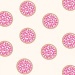 Vol liefs , A6 ansichtkaart `Beschuit met muisjes` roze